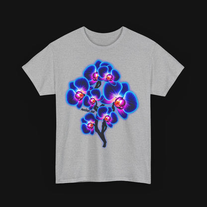 T-Shirt (100% Baumwolle) - Orchidee, vorne