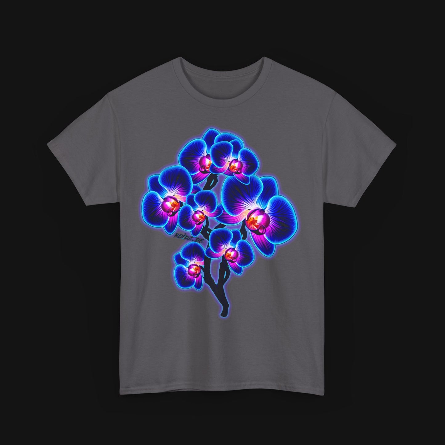 T-Shirt (100% Baumwolle) - Orchidee, vorne