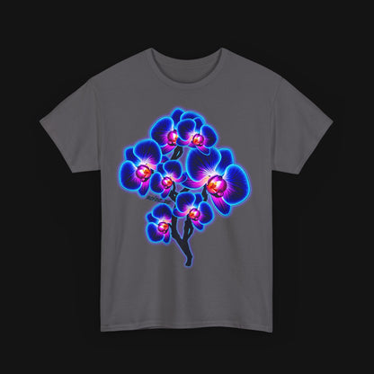 T-Shirt (100% Baumwolle) - Orchidee, vorne