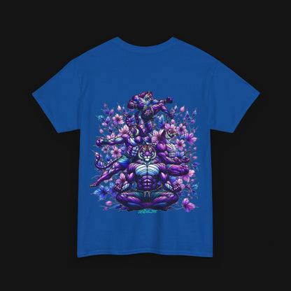 T-Shirt (100% Baumwolle) - Meditieren, hinten