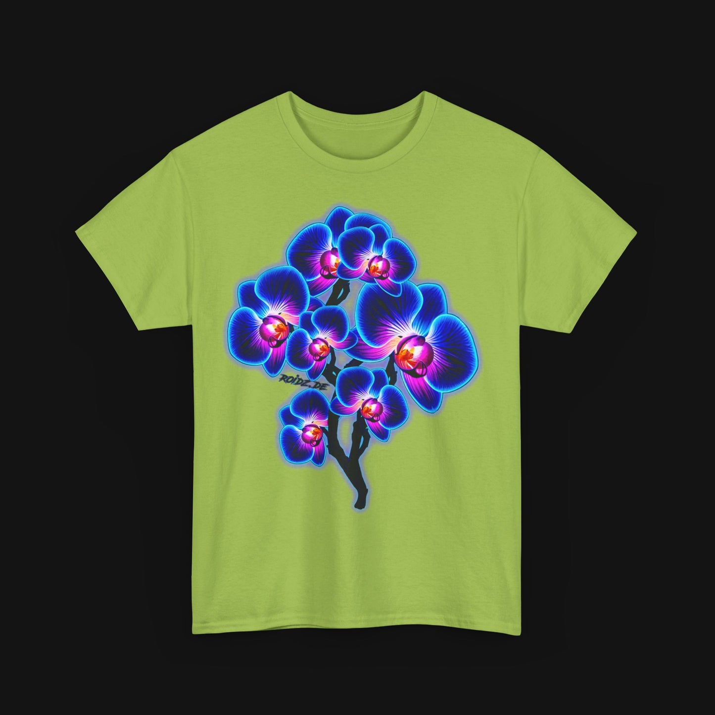T-Shirt (100% Baumwolle) - Orchidee, vorne