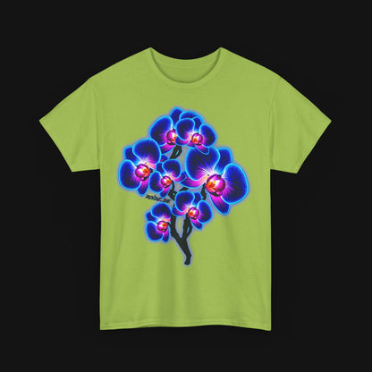 T-Shirt (100% Baumwolle) - Orchidee, vorne