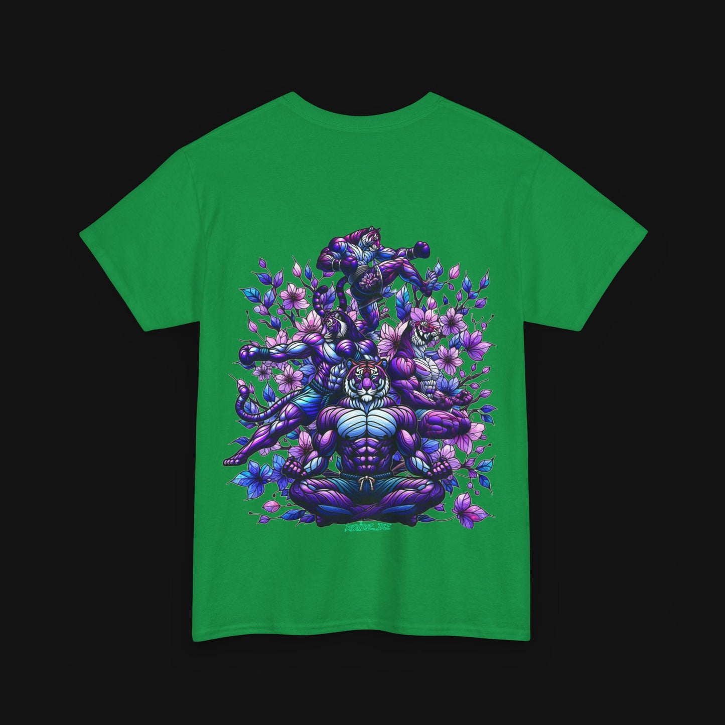 T-Shirt (100% Baumwolle) - Meditieren, hinten