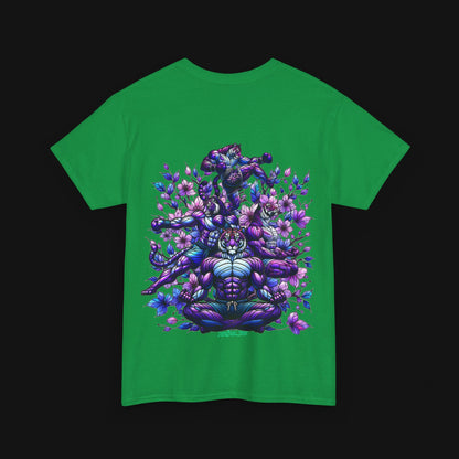T-Shirt (100% Baumwolle) - Meditieren, hinten
