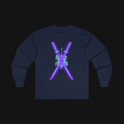 Longsleeve (100% Baumwolle) - Schwerter, vorne